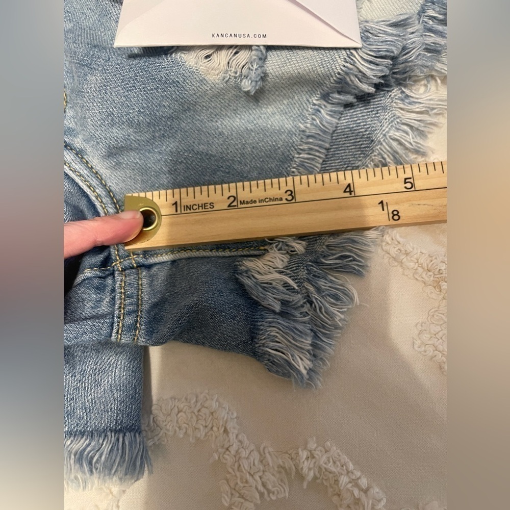 KanCan Jean shorts Midrise New with Tags - Picture 8 of 8